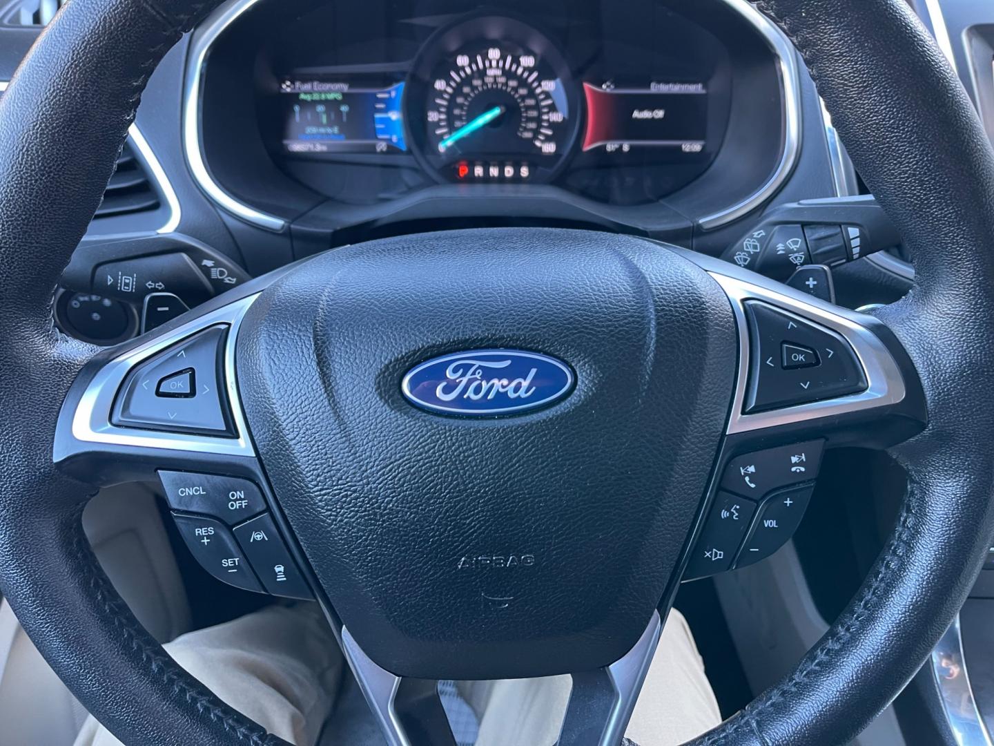 2020 Black /Beige Ford Edge Titanium AWD (2FMPK4K96LB) with an 2.0L I4 DOHC 16V Turbo engine, 8A transmission, located at 11115 Chardon Rd. , Chardon, OH, 44024, (440) 214-9705, 41.580246, -81.241943 - Photo#26